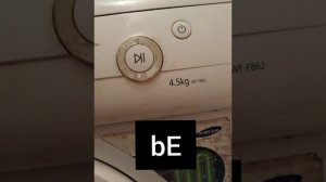 Не крутит двигатель сма Samsung.  Ошибка ,bE.Замена УБЛ