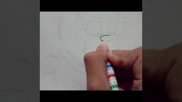 Рисуем fnaf - Голден Фреди смотреть онлайн