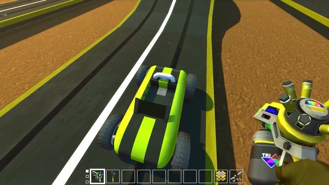 Epic Slot Car Loop and New Track! (Scrap Mechanic #199) смотреть онлайн