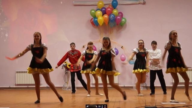 Танец к дню матери! Никольское 2016г. смотреть онлайн