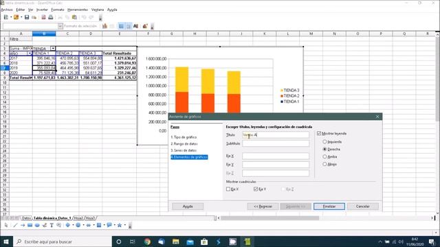22 OpenOffice. Tablas dinamicas смотреть онлайн