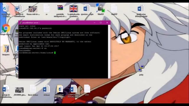 SSH con Debian 8, putty Y WinSCP смотреть онлайн