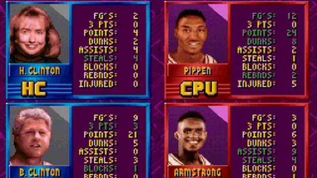 NBA Jam TE: Clintons VS Bulls смотреть онлайн