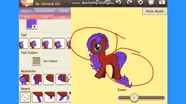 Пони креатор с удалёной причёской (ч.о) смотреть онлайн