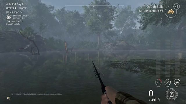 Fishing Planet - Neherrin River - Trophy - Bluegill - Float смотреть онлайн