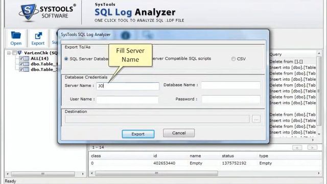 SQL Log Analyzer To Open & View SQL Log Transaction смотреть онлайн