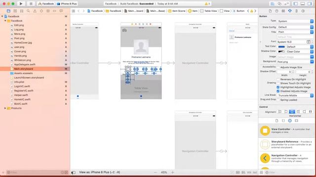 Complete Facebook App in Swift, Xcode and PHP - Post Page Origins - 76 смотреть онлайн