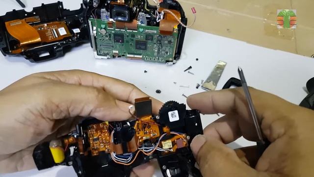 Nikon D3300 Disassemble And Dial Mode Repair.