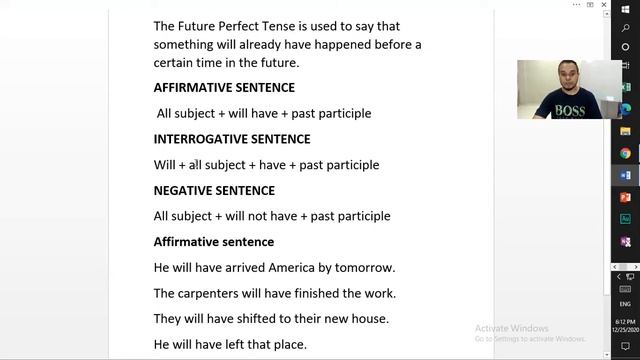 The Future perfect Tense With Practice Tenses смотреть онлайн