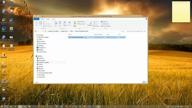 How To... Extract an Embedded Video from a PowerPoint Presentation смотреть онлайн