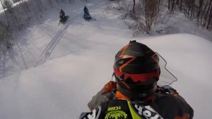 Тест-драйв снегохода Polaris 800 Titan Adventure 155.