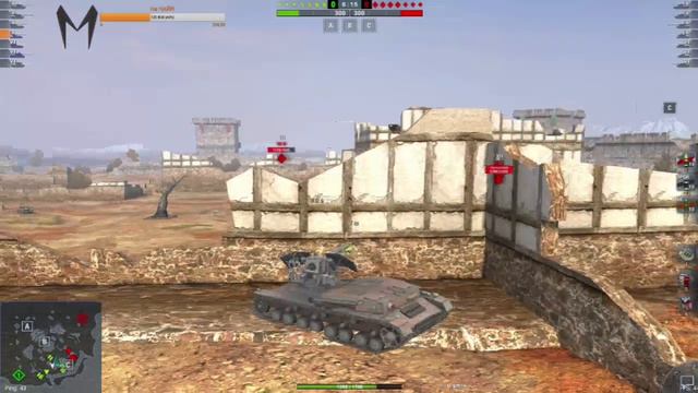 WOT BLITZ Продолжаем Крысить на вафельке))) смотреть онлайн