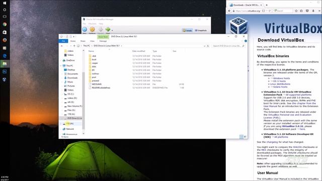 How to install Virtual Machine and configure / install Linux Mint 18.1 смотреть онлайн