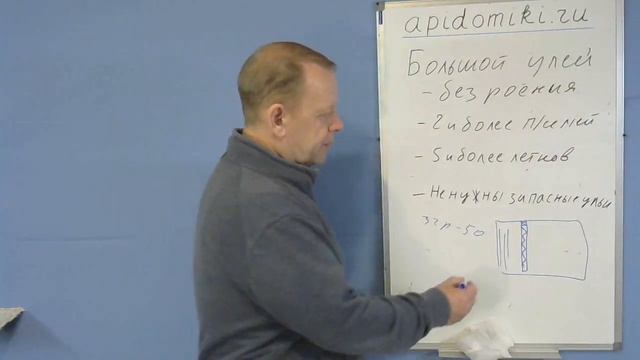 3 Принцип пчеловодства в Владимирских ульях лежаках - Большой улей лежак смотреть онлайн