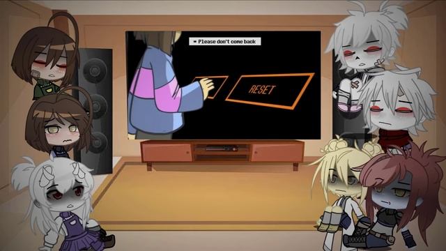 Undertale react to ''MEGALOMANIAC'' //glitchtale смотреть онлайн