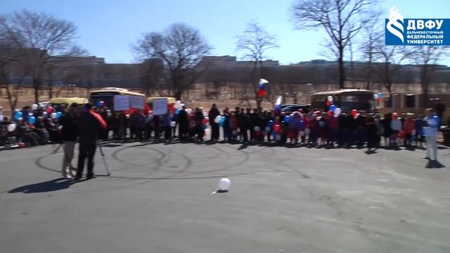 Паралимпийский марафон в ДВФУ 21 03 2014 смотреть онлайн