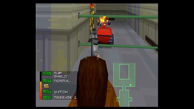 ЖИЖА СОЖРЁТ ТЕБЯ! Fade To Black (PS1) смотреть онлайн