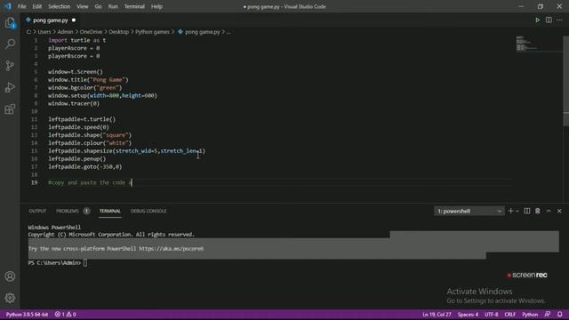 How to make ping pong game using python? || Kanish Robotics and coding смотреть онлайн