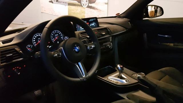 [4k] Lime Rock Grey Metallic BMW M4 CS At BMW Segeltorp, Stockholm