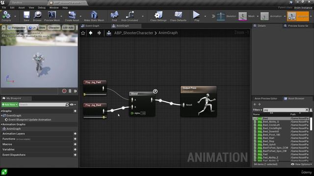 160 - Animation Blueprints 101 смотреть онлайн