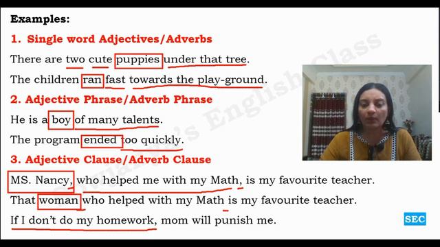 MODIFIERS in English - Pre & Post Modifiers - Adjectives & Adverbs as Modifiers - Examples- Quiz смотреть онлайн