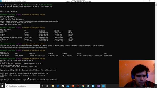 Proyecto Networking con Docker (C# y MySql) смотреть онлайн