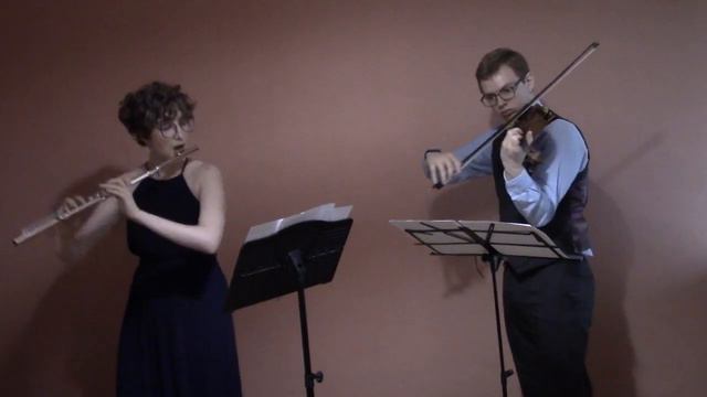 Violin and Flute Duo Feire performing Your Song - AliveNetwork.com смотреть онлайн