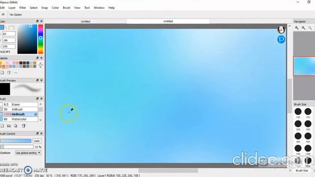 How To Make A Quick And Easy Background In FireAlpaca смотреть онлайн