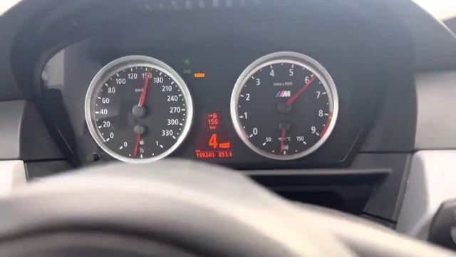 BMW M5 V10 E60 EXHAUST SOUND CHECK
