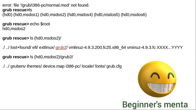 How To Fix Error: File ‘/grub/i386-pc/normal.mod’ Not Found | Grub Rescue Error