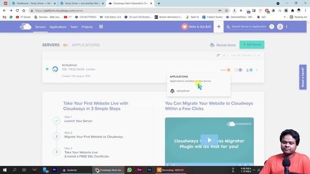 How to Setup Cloudways Hosting And Install WordPress Hindi | Migrate Website | Cloudways Review смотреть онлайн