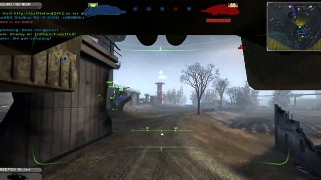 Battlefield 2142 Verdun Lots of Walker work and a few Sweet Sudnik Shots for the Victory смотреть онлайн
