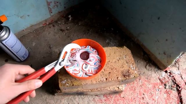 РАСКАЛЁННЫЙ СТАЛЬНОЙ ШАР 900 ГРАДУСОВ ПЧТО ЕСЛИ ПОЛОЖИТЬ НА НЕОКУБ смотреть онлайн
