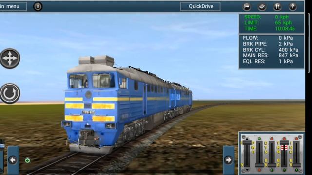 TRAINZ ANDROID - 2ТЭ116-1603 + ЗАПУСК ДВИГАТЕЛЯ. ОБЗОР ДОПОЛНЕНИЯ. TRAINZ SIM FOR ANDROID MODS смотреть онлайн