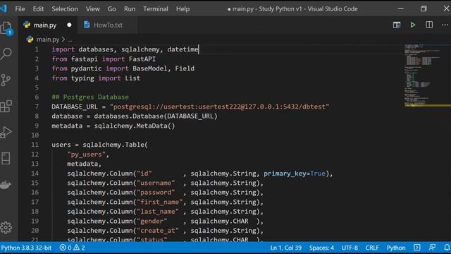 Building a REST API in FastAPI + PostgreSQL - Users CRUD in 23 Minutes смотреть онлайн
