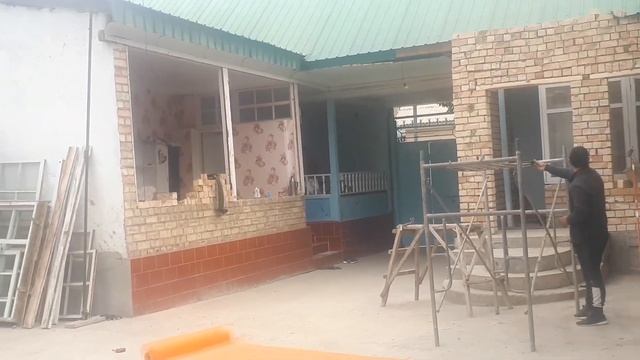 Ремонт домов фасад травертин. apartment renovation 3d travertine (Жалалабад 0779552192 ватсап) смотреть онлайн