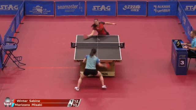 Sabine Winter vs Misaki Morizono | 2019 ITTF Qatar Open Highlights (Pre) смотреть онлайн