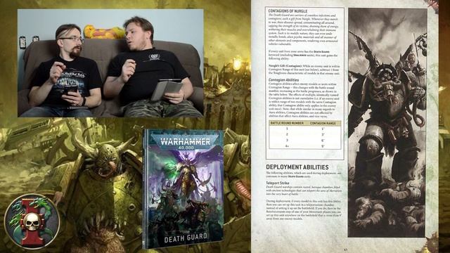 9ed codex DEATH GUARD - обзор Гвардии Смерти (часть 1) смотреть онлайн
