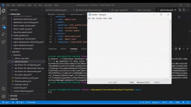How to install Web Based UI on Kubernetes Cluster #k8s #awscloud #microservices #dashboard смотреть онлайн