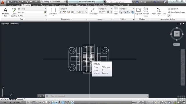 AutoCAD Training 0303 Interfacing With The Ribbon смотреть онлайн