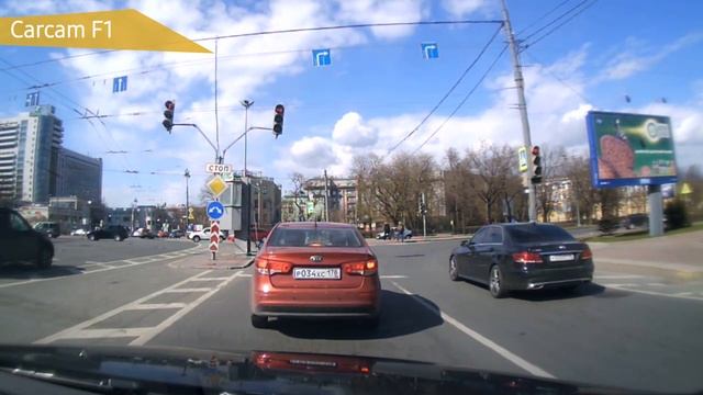 Видеорегистратор Carcam F1 смотреть онлайн