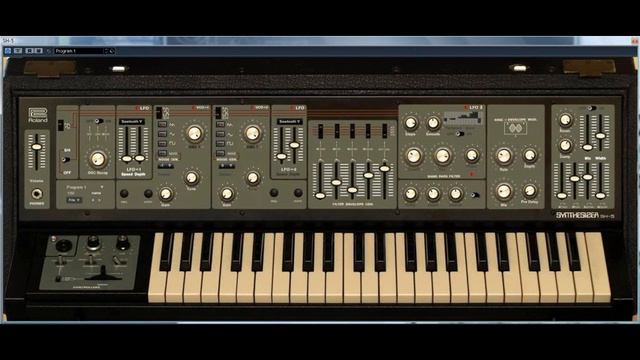 Free Roland SH-5 Analog Synthesizer VST Emulation смотреть онлайн
