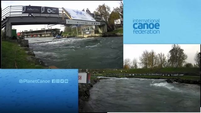 2020 ICF Canoe-Kayak Slalom World Cup Pau France / Heats смотреть онлайн