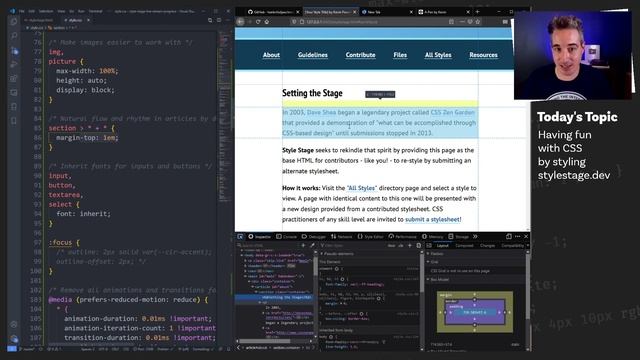 Having fun with CSS - styling stylestage смотреть онлайн