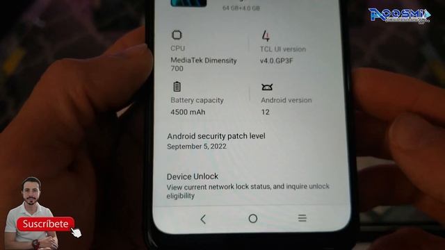 Teléfonos TCL que tal son: modelo T767W - Unboxing en español смотреть онлайн