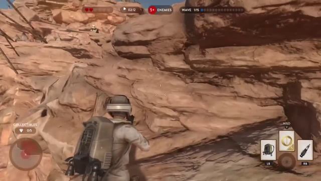 Star Wars Battlefront - Tatooine Survival - Master - Ledges
