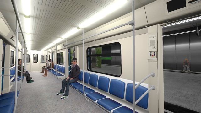 Поездка от Ломоносовского до Мичуринского проспекта в новом трейлере игры Metro Simulator 2020! смотреть онлайн
