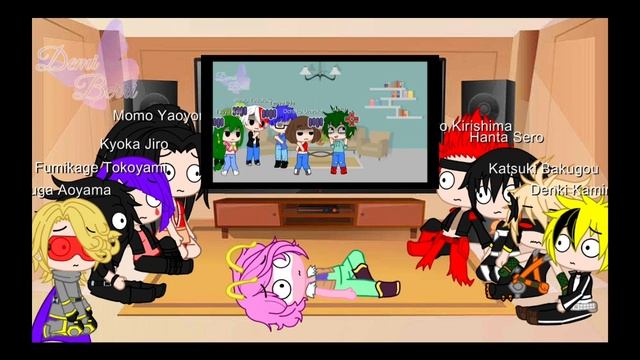 Pro Heroes, Class 1A & LOV react to "Basically Deku's life" & "They jumped!?"|Gacha Club|Demi Berri смотреть онлайн