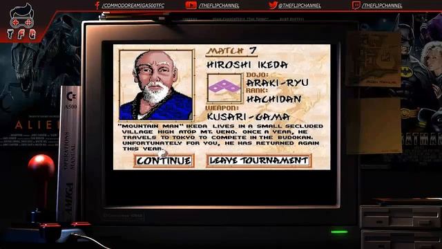 Flip VS Budokan: The Martial Spirit - Longplay [ Commodore Amiga 500 ] [ Livestream ] смотреть онлайн