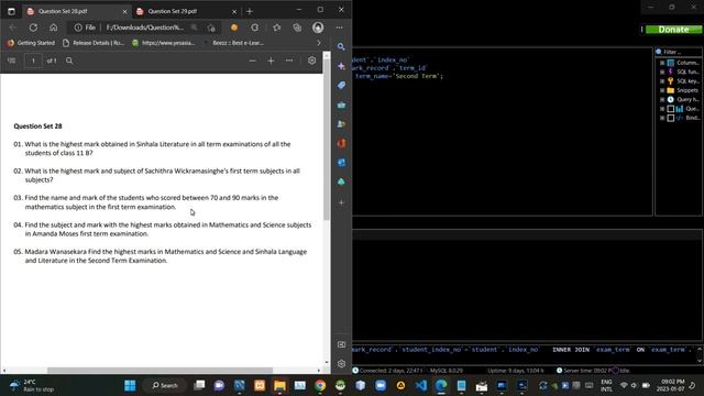 Using the SQL Function MAX and INNER JOIN - Database Management Systems 1 смотреть онлайн